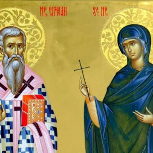 Viaţa Sfîntului Mc. Ciprian şi a Sfintei Muceniţe Iustina – 2 octombrie