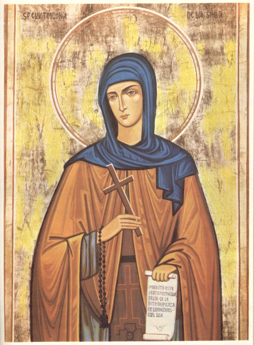 Viaţa Sfintei Cuvioase Teodora de la Sihla – 7 August