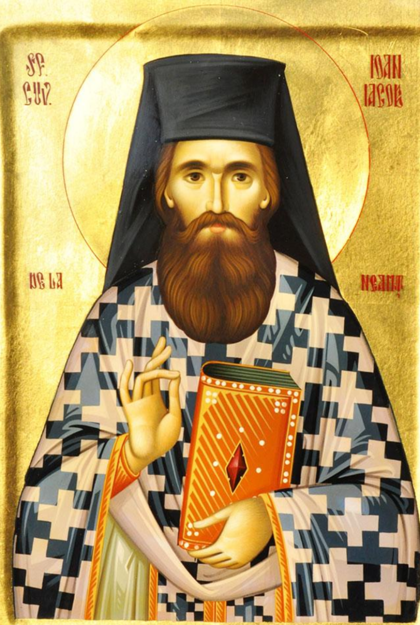 Viaţa Sfântului Cuvios Ioan Iacob de la Neamț (Hozevitul) – 5 August