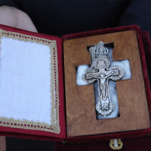 Fr. Ioannis from the Island of Crete, talks about the Miracle Holy Relic of Holy Cross